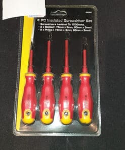 4 Piece Insulated Screwdriver Set